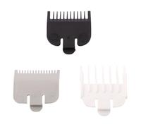 3-Piece Electric Push Clipper Universal Limit Comb Caliper,0.5 1.5 Clipper Guard Replacement Combs,1.5 & 4.5 mm, Professional Salon & Home Accessories