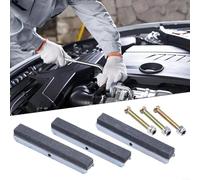 3 Piece Engine Cylinder Hone Tool Set, Features 2 3 4 Stones, Adjustable Tension Knurled Nut for Efficient Grinding (3Inch)
