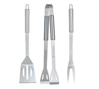 3-Piece Everyday BBQ Set silver-coloured