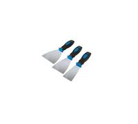 3 Piece Expert Filler Knife Set 50mm 75mm & 100mm Decorating Repair Work