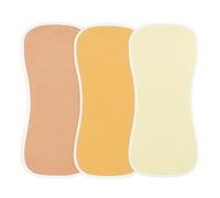 3 Piece Gentle Baby Washcloth Soft and Multifunctional Burping Cloth Breathable Teething Pad Comfortable Saliva Towel Baby Burp Cloth