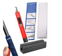 3 Piece Golf Club Grips Replacement Tool - with Grip Remover Includes Double-Sided Adhesive Tape, Hook, and Retainer Accessories | Re-e Supplies