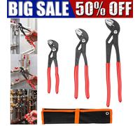 16" Large Plumbers Soft Grip Water Pump Pipe Pliers - 16 inch / 400mm - 1163
