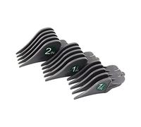 Ｚｉａｌｏｆｉ 3-Piece Guide Combs for Hair S, Cutting Accessories 32mm 38mm 51mm, Gray