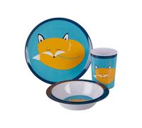 Maison By Premier Mimo 3-Piece Felix Fox Kids Dinner Set - Multi-Coloured