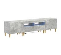3 Piece LED TV Cabinet DELFT Engineered Wood Modern Furniture vidaXL