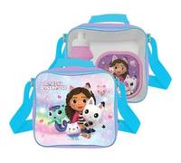 3-Piece Lunch Set for Kids - L Stitch, M Mouse, G Doll, P Pig Design - Includes Lunch Bag, Water Bottle, and Snack Container - Back-to-School or Gift Set (G Doll)