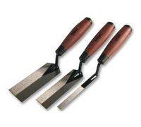 3 Piece Margin Trowel Set Builders Plastering Tools