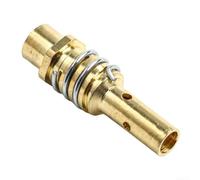 3 Piece MIG Welding Accessory Set Compatible with 15AK European Style Welding Torch Nozzle Tip and Connecting Rod