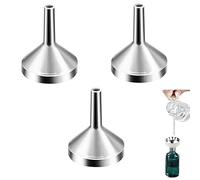 3-Piece Mini Funnel Set for Precise Liquid and Powder Transfer - Ideal for Kitchen, DIY, and Craft Projects