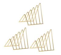 3-Piece Multi-Functal DesktopBook Shelf File Holder Magazine Rack Detive Bookends IronDecor.