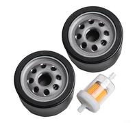 3 Piece Oil Filter Kit for FR691V FR651V FX600V FR730V FR541V with 2 Oil Filters and Fuel Filter for Clean Oil Circulation
