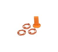 3-Piece Orange Lock-Ring Retaining-Plate Blade Holder Replacement for SH70 SH90 S9000 S7000 RQ12 + Un-Lock Holder Tool