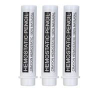 3-Piece Pen-Style Styptic Pencil Set - Alum Blood Stopper for Quick Bleeding Control, Seals Small Shaving Cuts, Anti-Infection