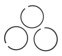 3 Piece Piston Ring Set Compatible with 4 KW and 5.5 KW Air Compressors, Fits 80 mm Cylinder Diameter, 85 mm Outer Diameter and 75 mm Inner Diameter, Replaces 0.48 and 0.67 Piston
