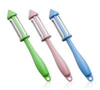 3-Piece Potato Peeler Set - Ultra-Sharp Vegetable Peelers with Ergonomic Design for Efficient Peeling, Slicing, and Shredding - Perfect for Home Kitchens