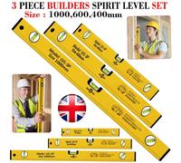 Silverline Builders Level Set 3pce - 400, 600 & 1000mm
