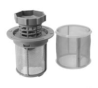 3 Piece Replacement Mesh Filter Set For Bosch Dishwasher 427903 170740 Fine Stainless Steel PP Mesh 3 in 1 Design Gray Easy Install 150μm Filtration