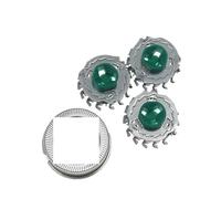 3-Piece Replacement Razor Head Compatible with Philips, Norelco HQ3 HQ56 HQ55 HQ44 HQ4 HQ8 HQ64 HQ54 HQ300 HQ6 HQ HS HP RQ32 Series Razor Blade (HQ8 BLAK)