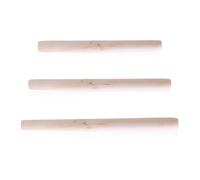3-Piece Rolling Pin Set: Wooden Dough & Fondant Roller