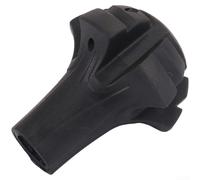 3 Piece Rubber Protective Covers for Trekking Pole Spherical Feet Compatible with Common Walking Pole Models for Outdoor Use