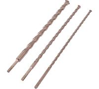 3 Piece SDS Drill Bit Set 450Mm (18") High-Performance for Concrete Masonry
