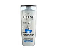 3-Piece Set: 2 x 290 ml Loreal Paris Elvital Elseve Homme for Men Anti-Dandruff Anti-Roos Power + Storage Bag by StudioMunet