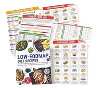 3-Piece Set Diabetic Food List for Type 2,Diabetes Food Chart,Grocery Foods Nutrition List for Wall,Easy to Read,with Serving Size,Carbs,Calories
