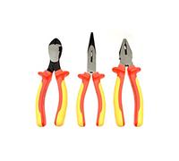 3-Piece Set Insulated Electrician Pliers Cutter Set, 1000V Tested
