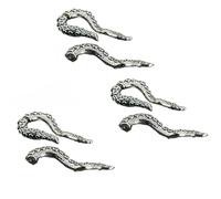 3 piece set Octopus tentacle removable stud earrings female, gothic darkwind earrings