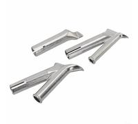 3-Piece Set of Hot Air Welding Nozzles for PVC and Vinyl Plastic - Y-Shaped Speed Welding Tips with Triangular Design, Compatible with Hot Air Welders, Metal