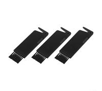 3 Piece Set Robot Vacuum Cleaner Brush Tool for Xiaomi For Conga For Ecovacs For Deebot For eufy Models Replacement Cleaning Accessories for Enhanced Dust and Hair Pickup (A10)