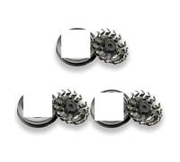 3-Piece Shaver Replacement Head, Compatible for Philips SH90 9000 S7000 S8000 S9031 RQ12 S7510 S7310 S7370 S9511, Razor Blades