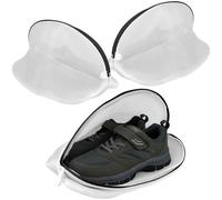 3 Piece Shoe Washing Machine Bag, Mesh Sports Shoe Laundry Bag with Zip, Suitable for Sports Shoes, Boots and Fitness Shoes, Reusable Trainer Washing Machine Bag