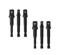 3-Piece Socket Adapter Set DW2541IR, DW2542IR, DW2547IR for Dewalt socket adapter 1/4", 3/8", 1/2" Drive Drill Socket Adapter 2pack