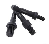 3 Piece Socket Adapter Set for Hanger Bolts CrMo Material, Works with Electric Drills, Sizes M6, M8, M10 (A)