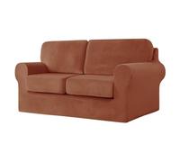 3 Piece Sofa Cover Set for 1 Seat Slipcover with Separate Armrest & Backrest Fur Protector Ideal for Modern Living Rooms Slish & Fur Protector.