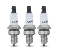 3 Piece Spark Plug Set, CMR7H Replacement Spark Plugs for 2-Stroke Engines, Compatible with Lawn Mowers, Trimmers, Chainsaws, and Blowers, Durable Engine Accessory for Optimal Performance