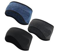 3-Piece Sports Headbands, Women'S Fleece Headbands, Men'S Running Headbands, Winter Ear-Warming Headbands, Multifunctional Earmuffs, Suitable For Running, Hiking, And Cycling