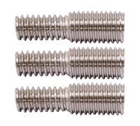 3 Piece Thread Converter Set For Screw Adapter 1/4 20 To 5/16 24 Thread Bow Shock Absorber Compatible With Various Equipment Applications