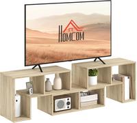 3 Piece TV Unit Stand Extendable Storage Cabinet Shelves Free Combination