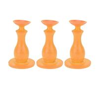 3 Piece Washing Machine Door Stop Front Loading Washing Machine Door Holder Rubber Door Stop Accessories for Family Use (Orange)