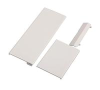3 Piece White Replacement Memory Card Controller Door Lid Cover, Compatible with Nintendo Wii