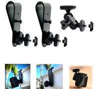 3 Piece Whole House Security Camera Kit, 2 Gutter Holders + 1 Magnetic Mount in Any Place, Easy to Install, No Drilling Required, 1/4 to 20 Thread