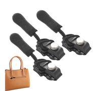 3 Piece Zipper Repair Kit - #3#5#8 All Purpose Zipper Repair | Instant Tool Free Removable Slippery ZipperHead | Heavy Duty Metal Sliders for Bags Clothing Bedding Outdoor Gear, Home Use