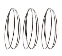 3 Pieces 1332 1400 1440 1570 1640 1712 1750 1790mm Woodworking Band Saw Blades. 3mm (1/8") With 14Tpi Saw Blades Cutting Curve.(3Pcs Length 1400mm)