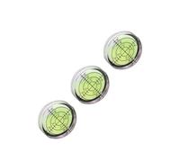 3 Pieces 32mm Horizontal Bubble Level High Precision Mini Round