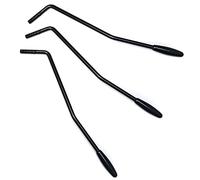3 Pieces 5mm Thread Tremolo Arm Whammy Bar for Fender Stratocaster Electric Guitar Tremolo System, Black