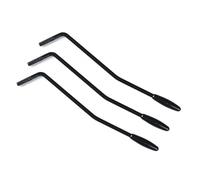 3 Pieces 6Mm Thread Tremolo Arm Whammy Bar For Electric Guitar Tremolo System Guitar Parts Accessories Black