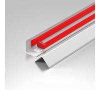 3 Pieces 90cm Corner Protection Profile, Wall Corner Edge Protection Strip Narrow Metal Corner Protection To Protect The Walls, 89° Self-adhesive Corner Protection Strip For Wooden Walls/tiles(Matte S